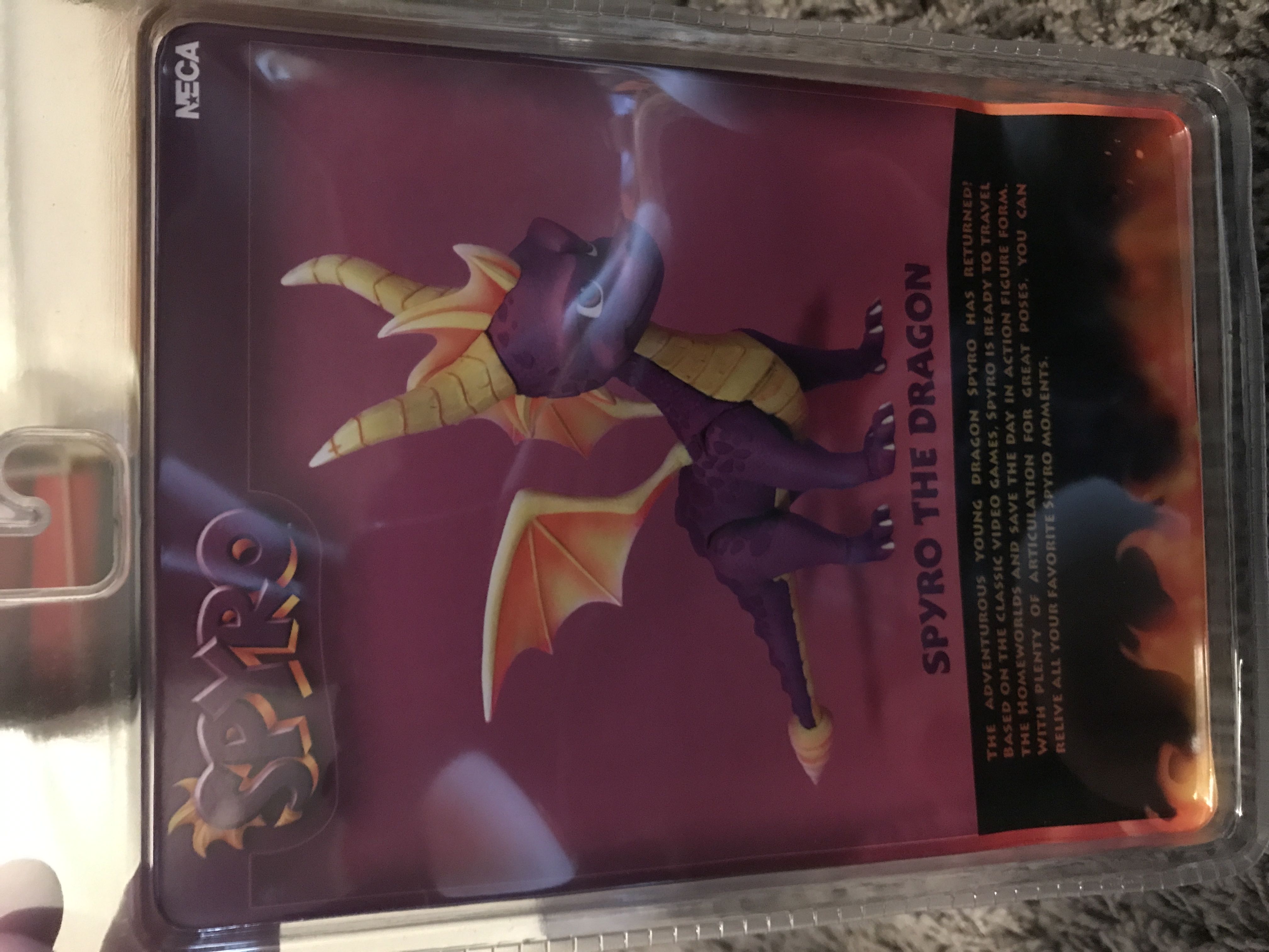 Spyro: Spyro the Dragon - Neca (Spyro The Dragon) action figure collectible [Barcode 634482413401] - Main Image 2