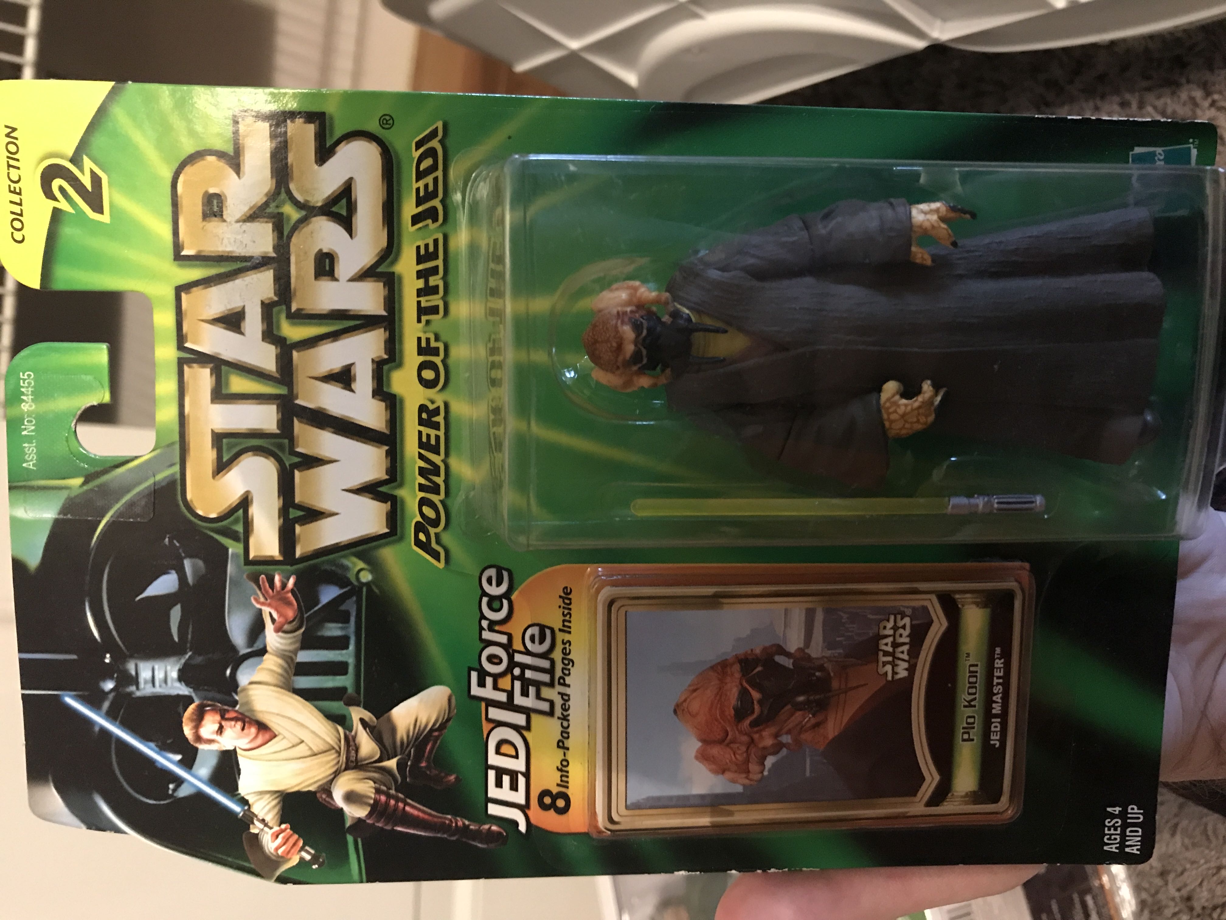 Plo Koon (Jedi Master) - Hasbro (Star Wars - Power Of The Jedi) action figure collectible [Barcode 076930845684] - Main Image 2