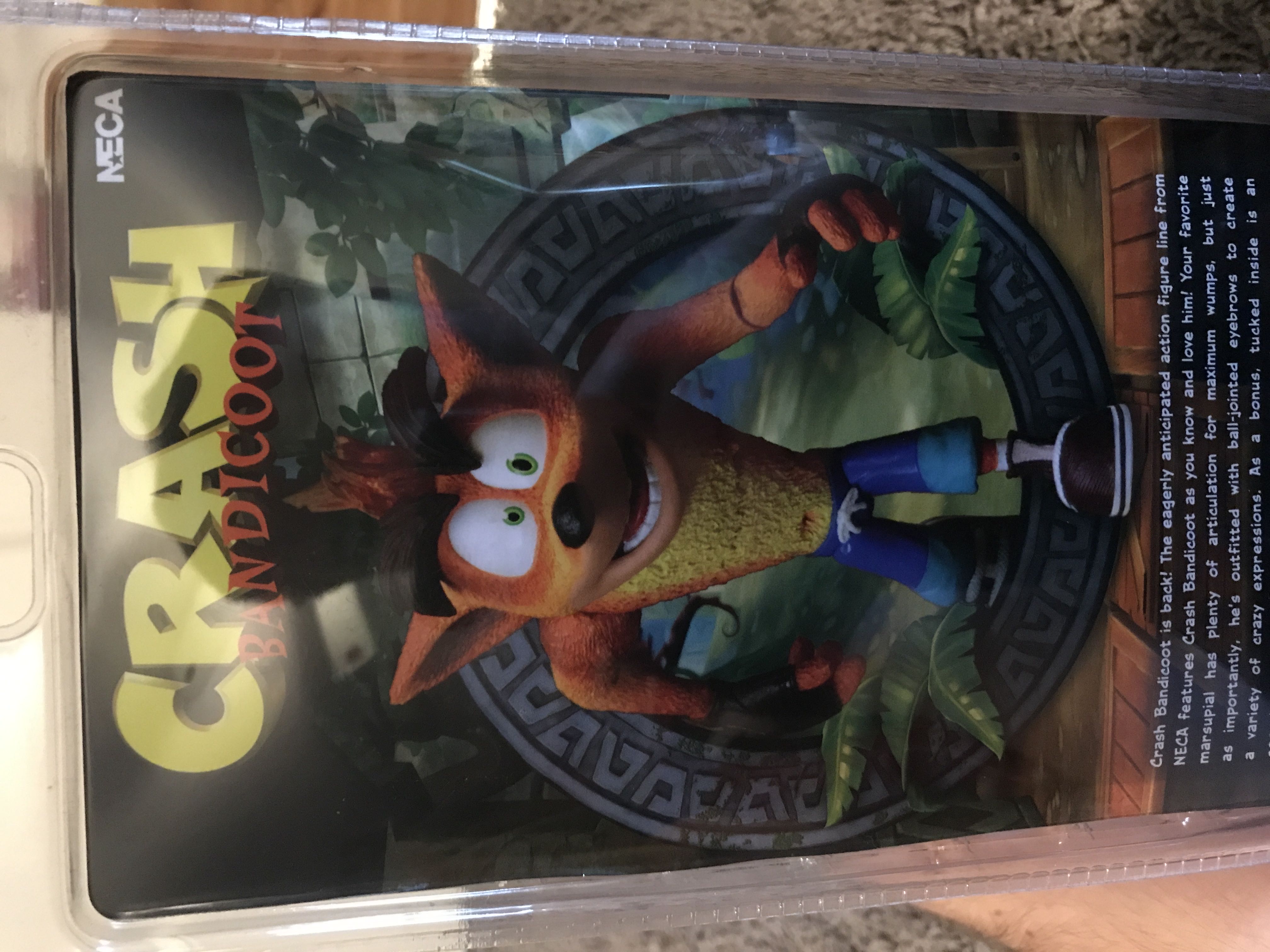 Crash Bandicoot - Neca action figure collectible [Barcode 634482410509] - Main Image 2
