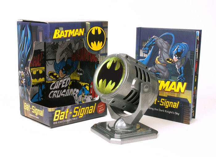 Bat-Signal - Running Press (DC Batman Bat Signal) action figure collectible [Barcode 9780762462162] - Main Image 3