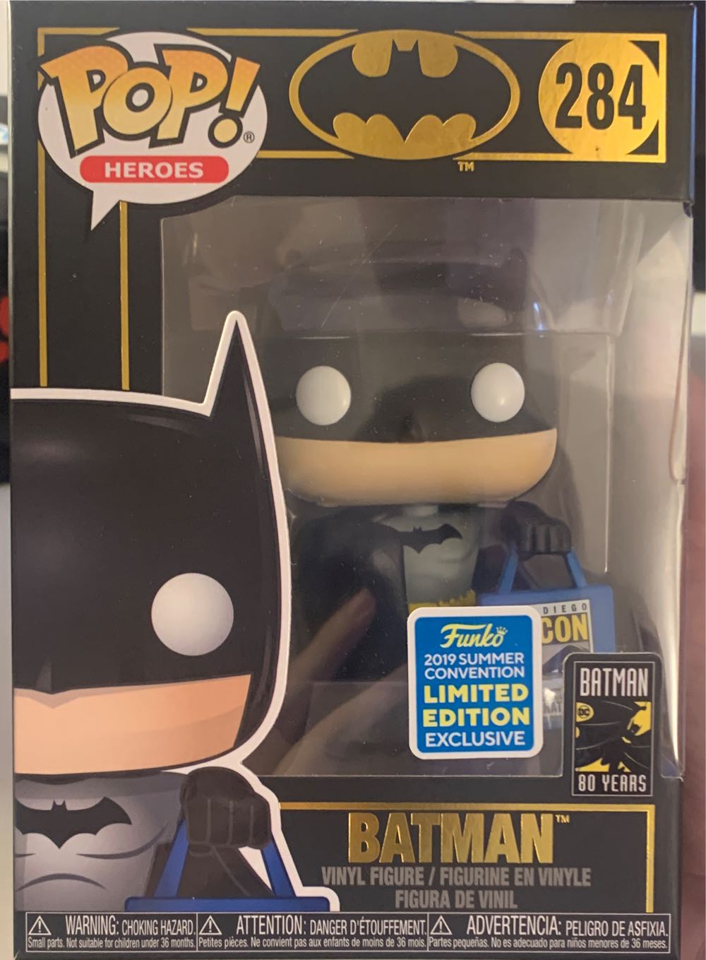 Batman Comicon (Batman) 284 Summer Convention 2019/ Batman 80 Years  action figure collectible [Barcode 889698415385] - Main Image 2