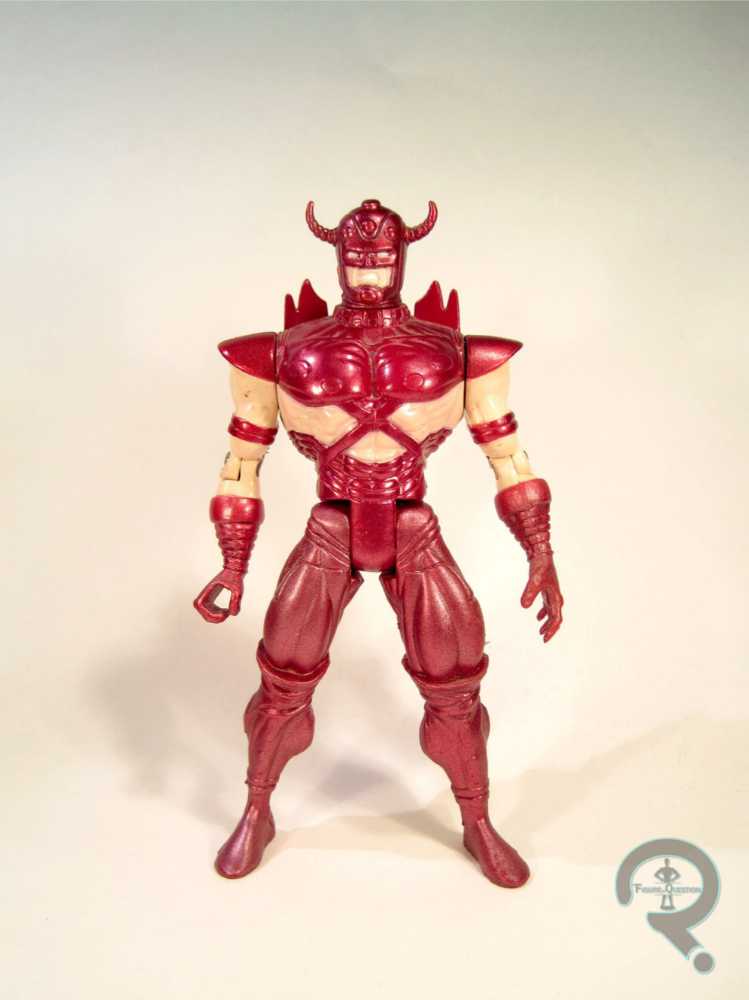 Eric The Red With Super Metallic Armor - Toy Biz (X-Men) action figure collectible [Barcode 035112493983] - Main Image 4