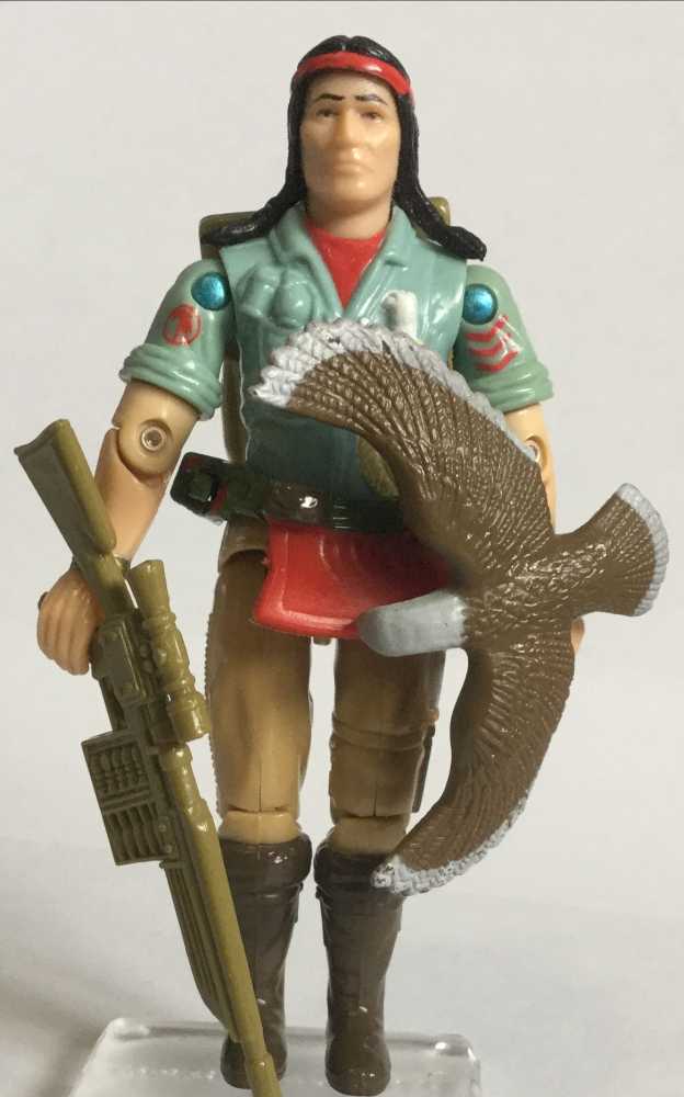 1984 - Spirit (v1) - Hasbro (G.I. Joe Vintage) action figure collectible - Main Image 2