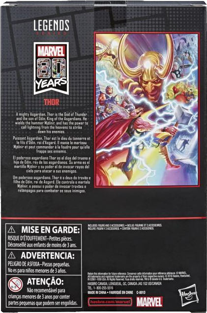 Thor - Hasbro Marvel (Marvel Legends 80th Anniversary Series) action figure collectible - Main Image 4