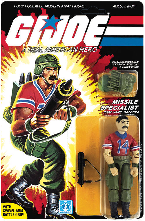 G.I. Joe (ARAH ‘85) - Bazooka (v1) - Hasbro (G.I. Joe Vintage) action figure collectible - Main Image 2