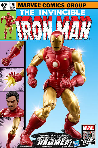 Iron Man - Hasbro Marvel (Marvel Legends 80th Anniversary Series) action figure collectible - Main Image 3