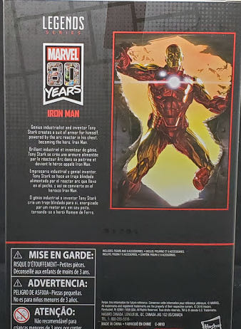 Iron Man - Hasbro Marvel (Marvel Legends 80th Anniversary Series) action figure collectible - Main Image 4