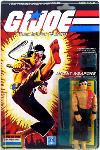 Quick Kick (v1) - Hasbro (G.I. Joe - A Real American Hero) action figure collectible - Main Image 3