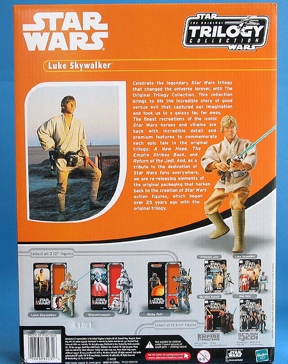 Luke Skywalker - Hasbro Star Wars (Original Trilogy Collection 12”) action figure collectible - Main Image 4
