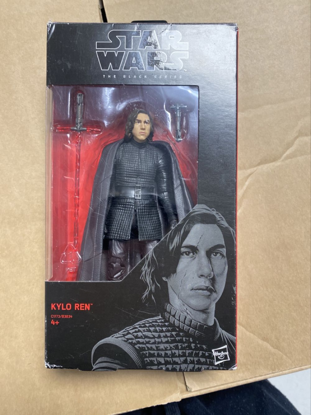 Kylo Ren - Hasbro (Star Wars Black 6”) (Starwars Black 6 inch) action figure collectible [Barcode 5010993387113] - Main Image 2