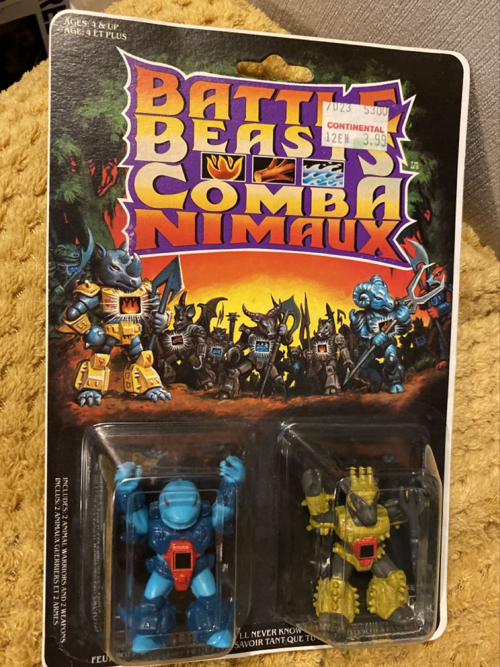 Battle Beasts Series 1 - Hasbro action figure collectible [Barcode 038976053003] - Main Image 3