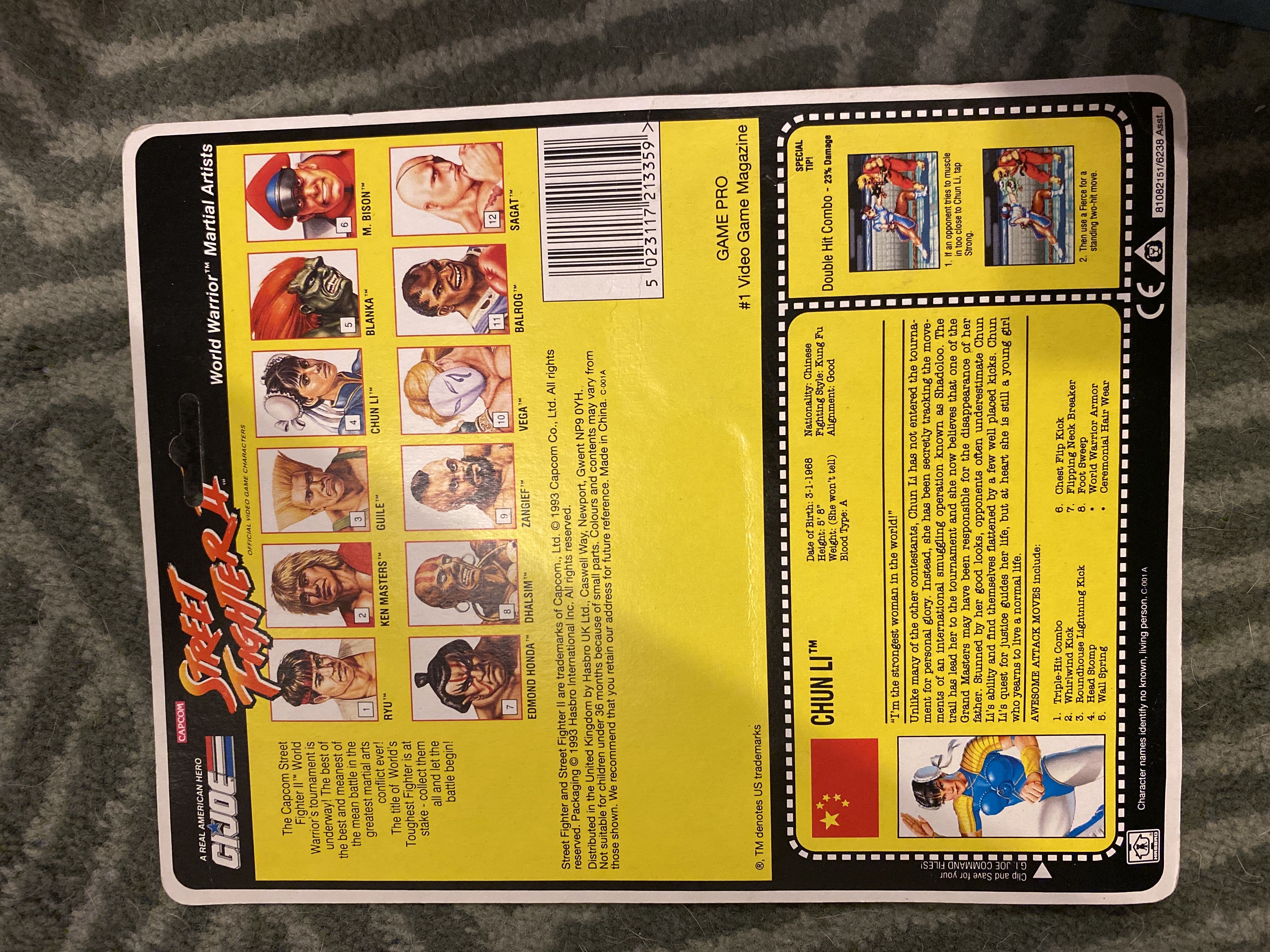 Chun Li - Hasbro (G.I. Joe A Real American Hero) (GI Joe) action figure collectible [Barcode 5023117213359] - Main Image 2