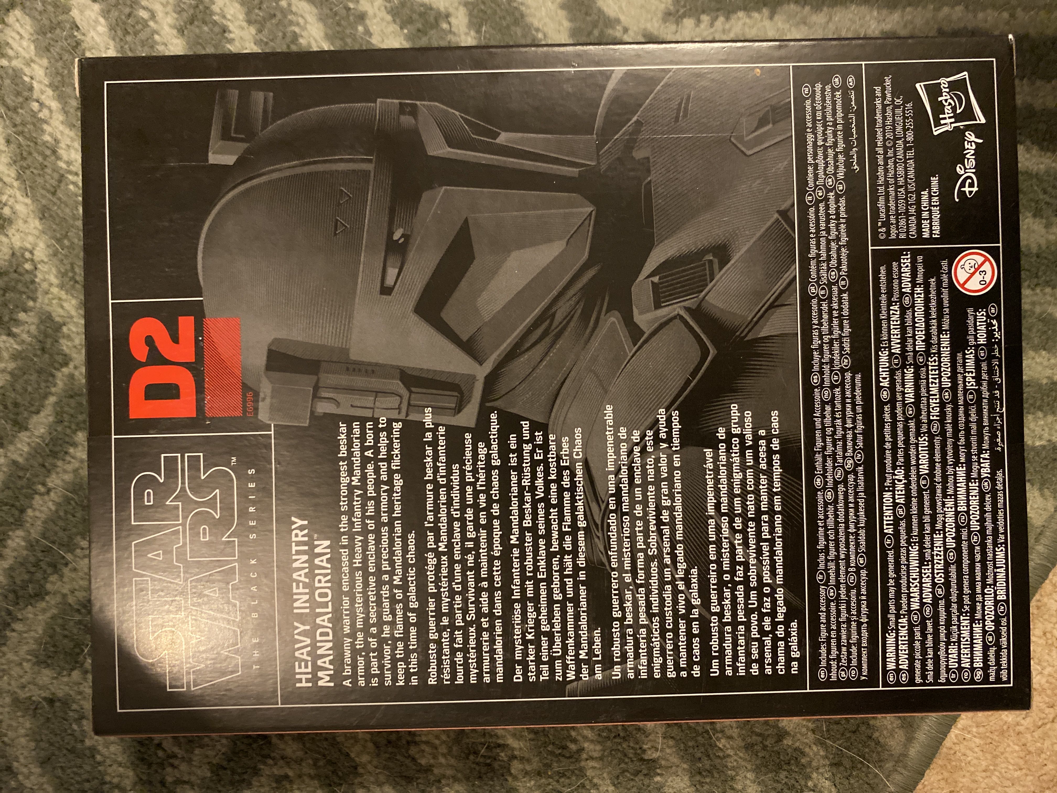 Heavy Infantry Mandalorian - Hasbro (1. Star Wars) action figure collectible [Barcode 5010993623624] - Main Image 2