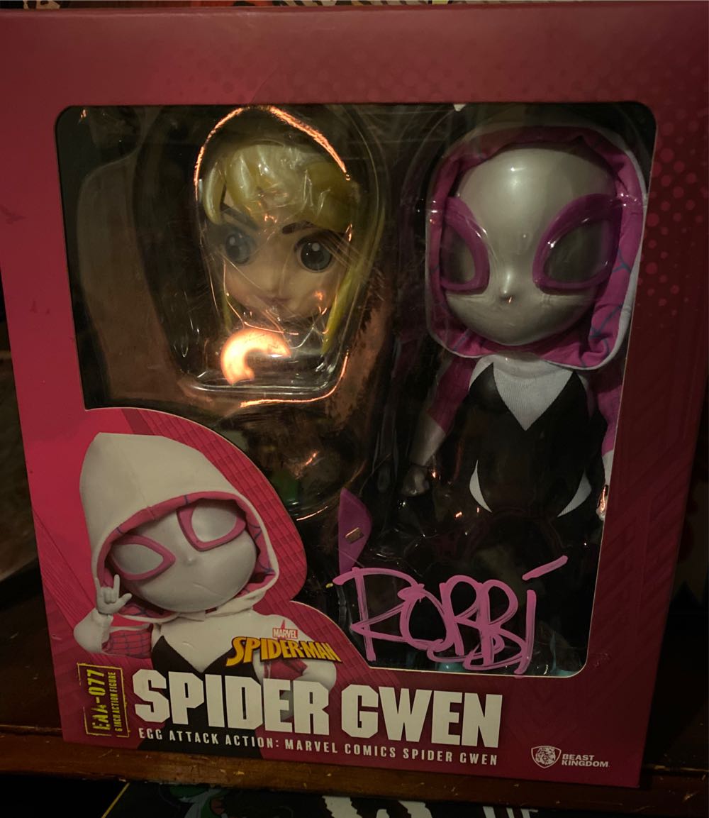 Egg Attack Spider Gwen - Beast Kingdom (Kinder Egg Marvel and DC Comics) action figure collectible [Barcode 4710227012361] - Main Image 3