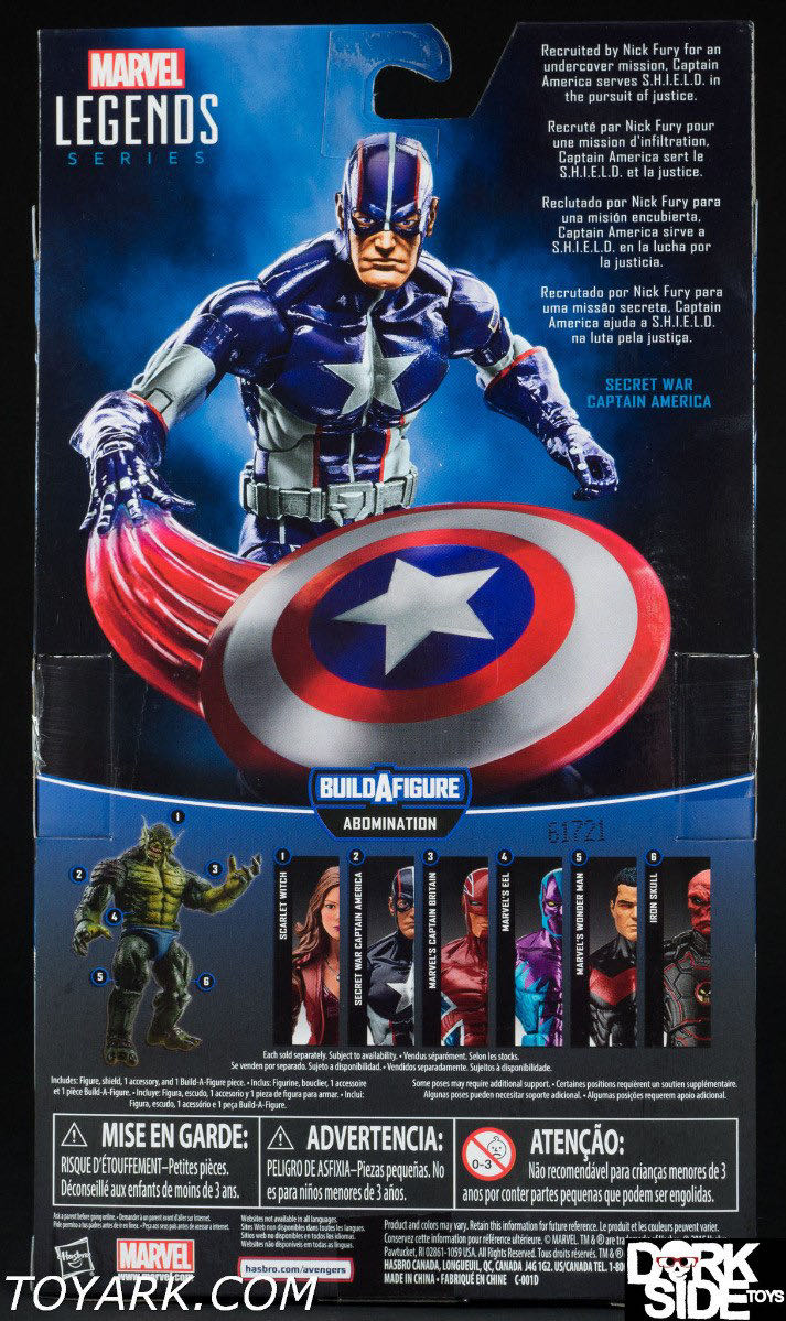 Captain America - Hasbro Marvel (Marvel Legends) action figure collectible - Main Image 4