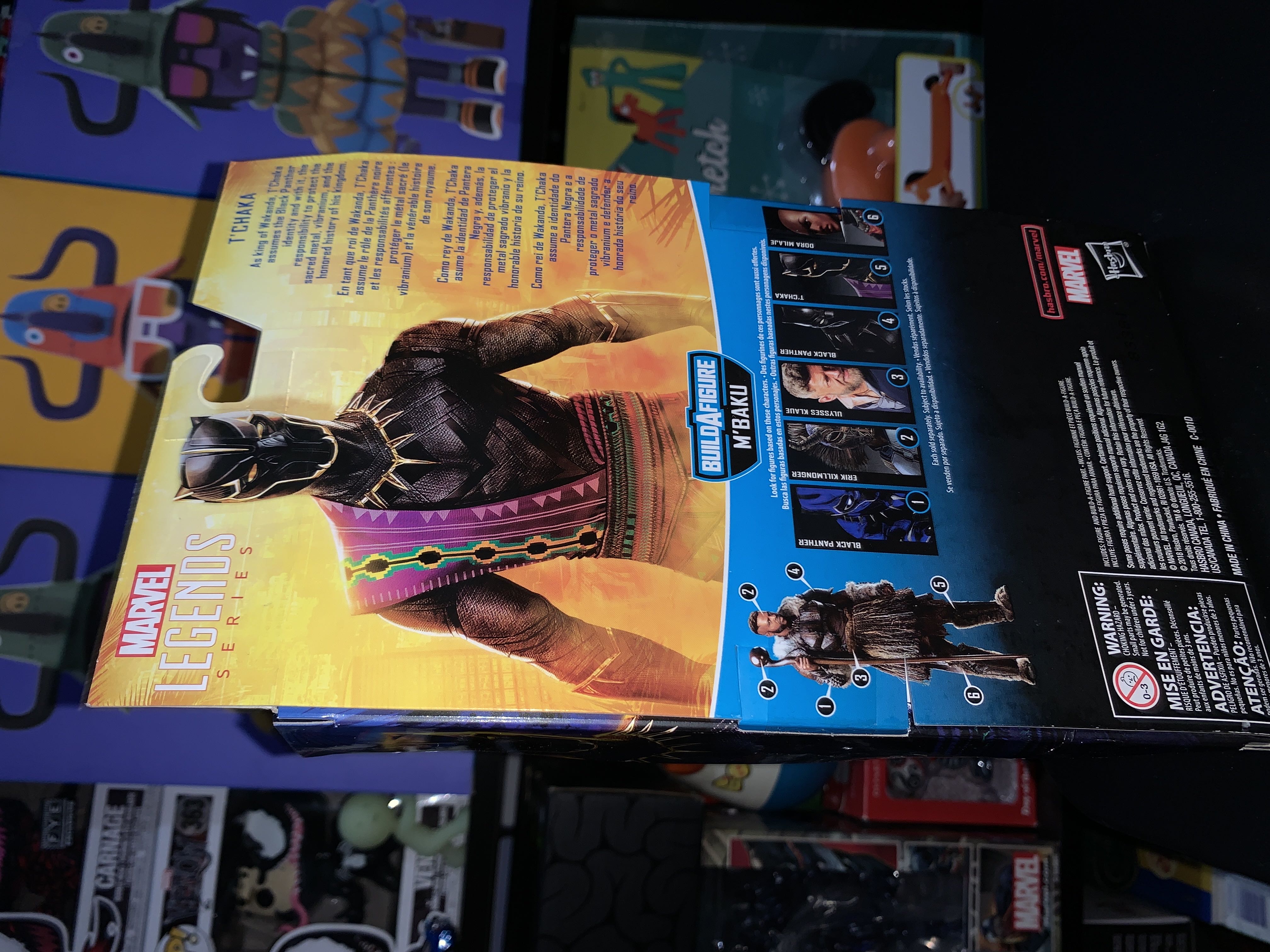 T’Chaka (Black Panther) - Hasbro (Marvel Legends) action figure collectible - Main Image 2