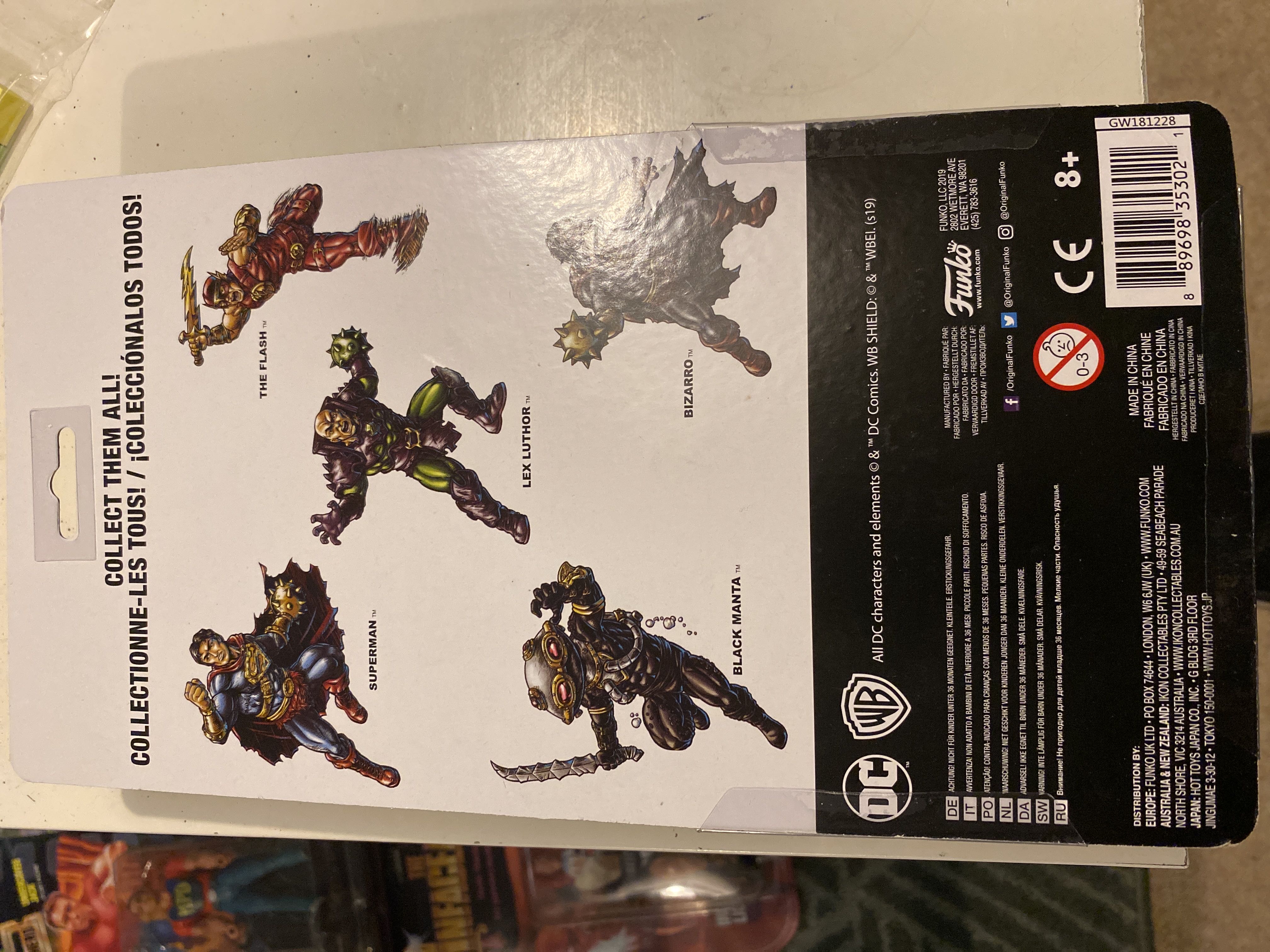 Superman - Funko (DC Primal Age) action figure collectible [Barcode 889698353021] - Main Image 2