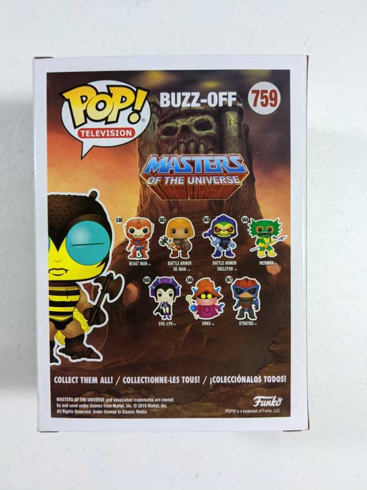 Masters Of The Universe Funko Pop Buzz-Off Exclusive - Funko (Funko Pop!) action figure collectible [Barcode 889698371254] - Main Image 3