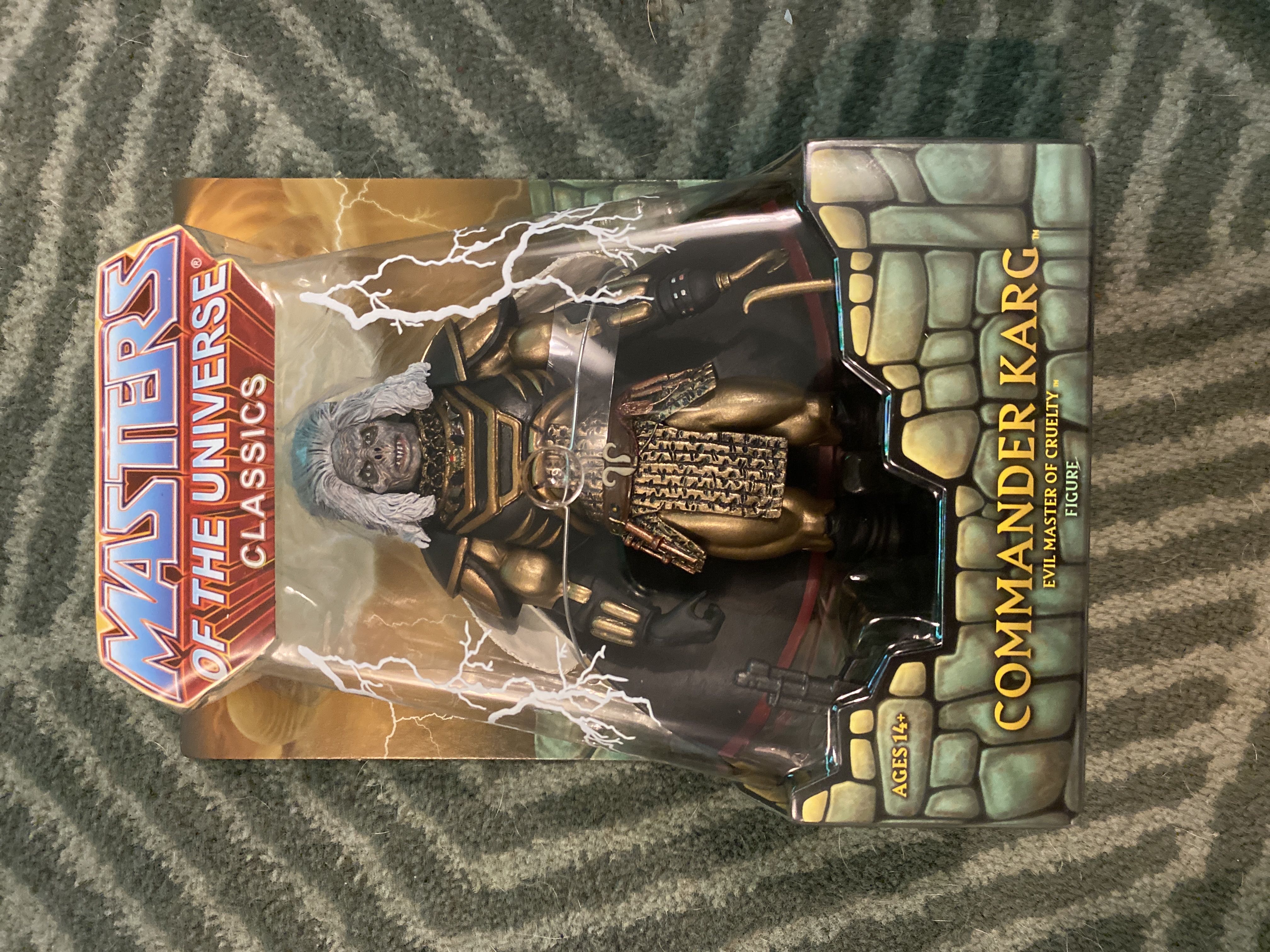 Commander Karg - Super7 (Masters Of The Universe Classics) action figure collectible [Barcode 811169038816] - Main Image 1