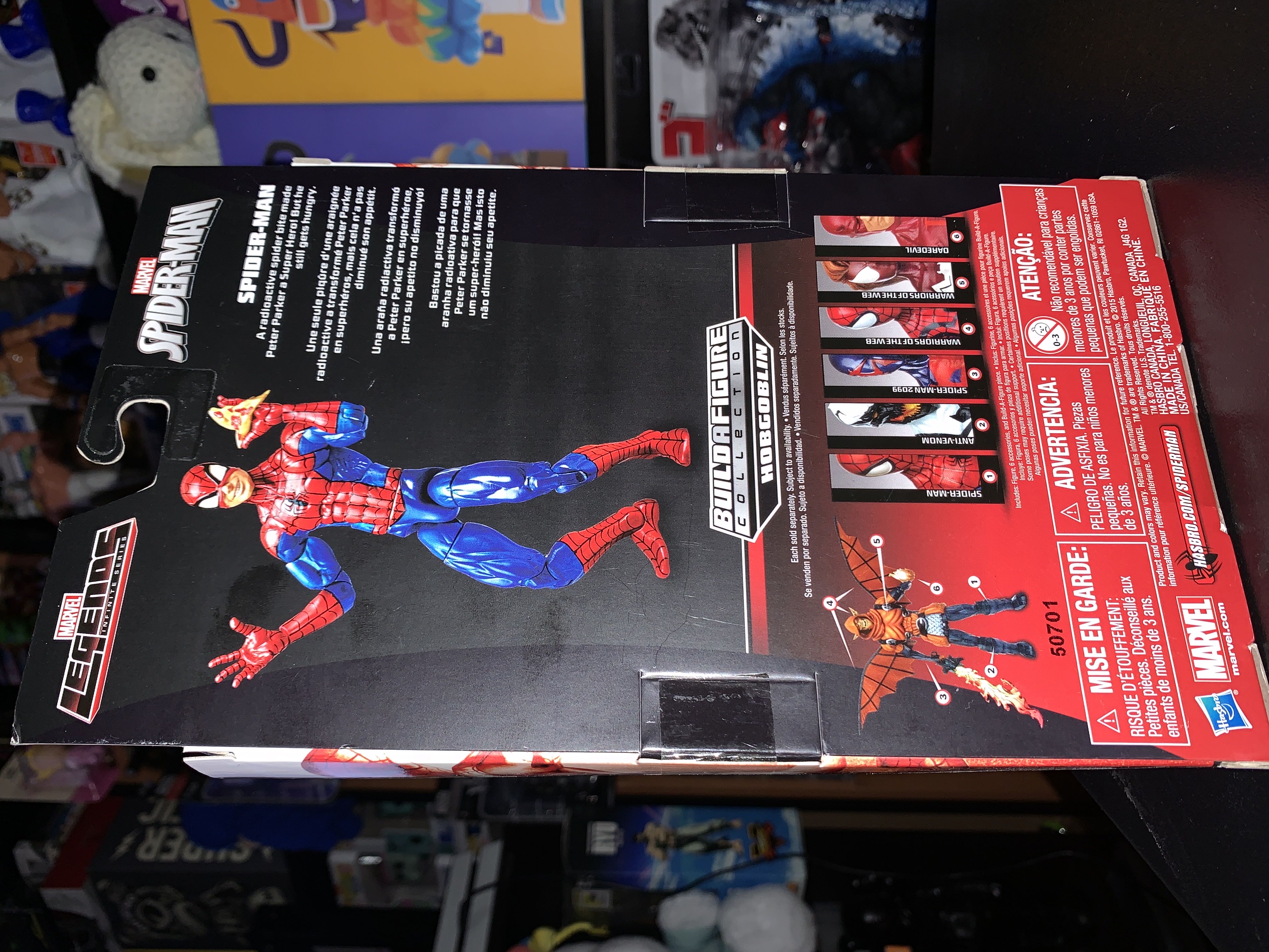 Spider-Man (pizza) - Hasbro (Marvel Legends) action figure collectible - Main Image 2