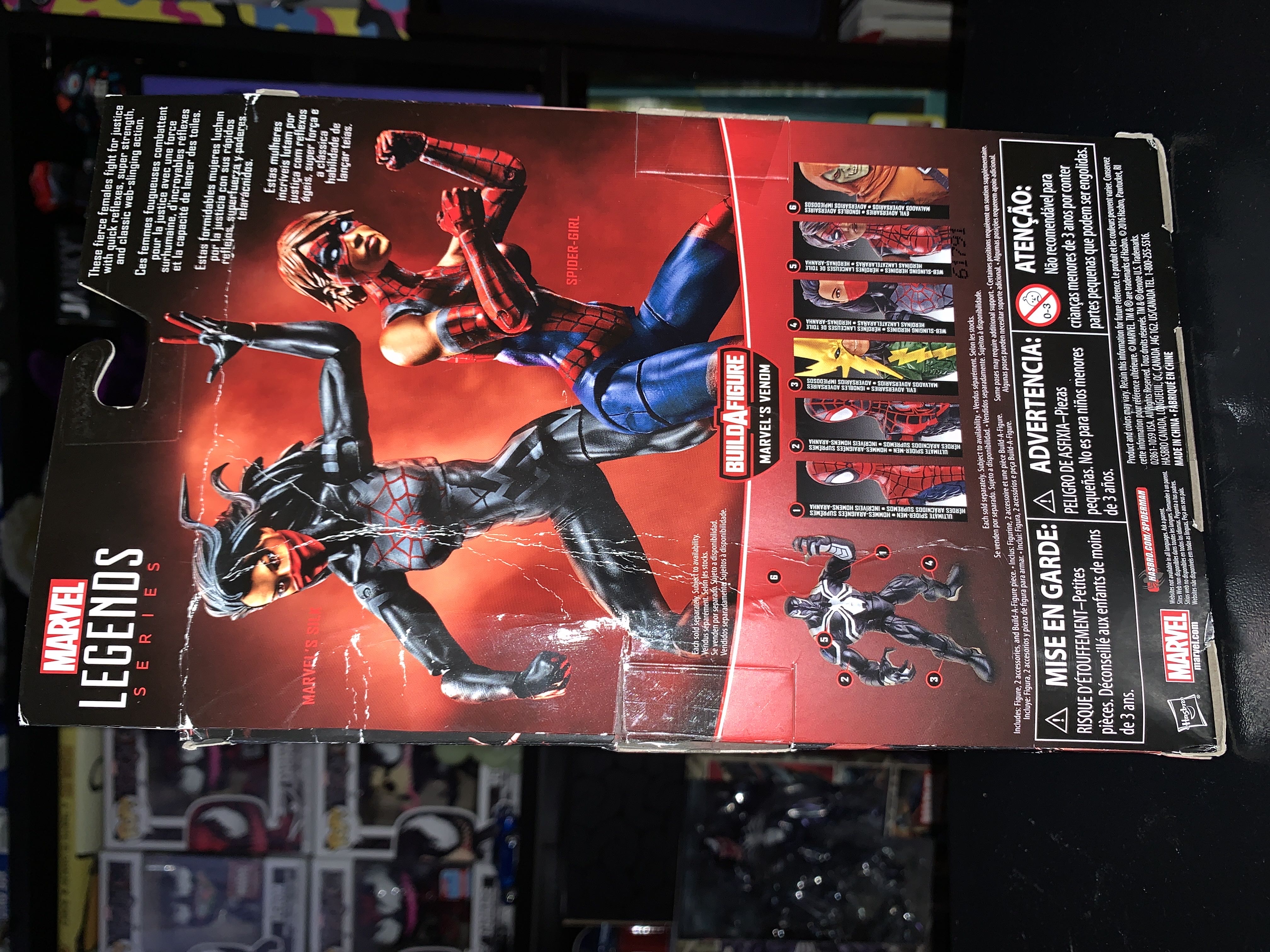 Silk - Hasbro (Marvel Legends) action figure collectible - Main Image 2