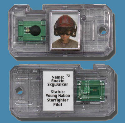 Anakin Skywalker (Naboo Pilot) w/ Flight Simulator - Hasbro (Episode 1 (commtech Chip)) action figure collectible [Barcode 076281842462] - Main Image 4