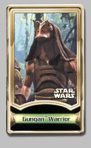 Gungan Warrior - Hasbro (Star Wars: The Phantom Menace) action figure collectible [Barcode 076930842744] - Main Image 4