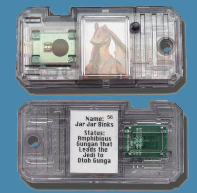 Jar Jar Binks (Naboo Swamp) - Hasbro (The Phantom Menace) action figure collectible [Barcode 076930842522] - Main Image 4