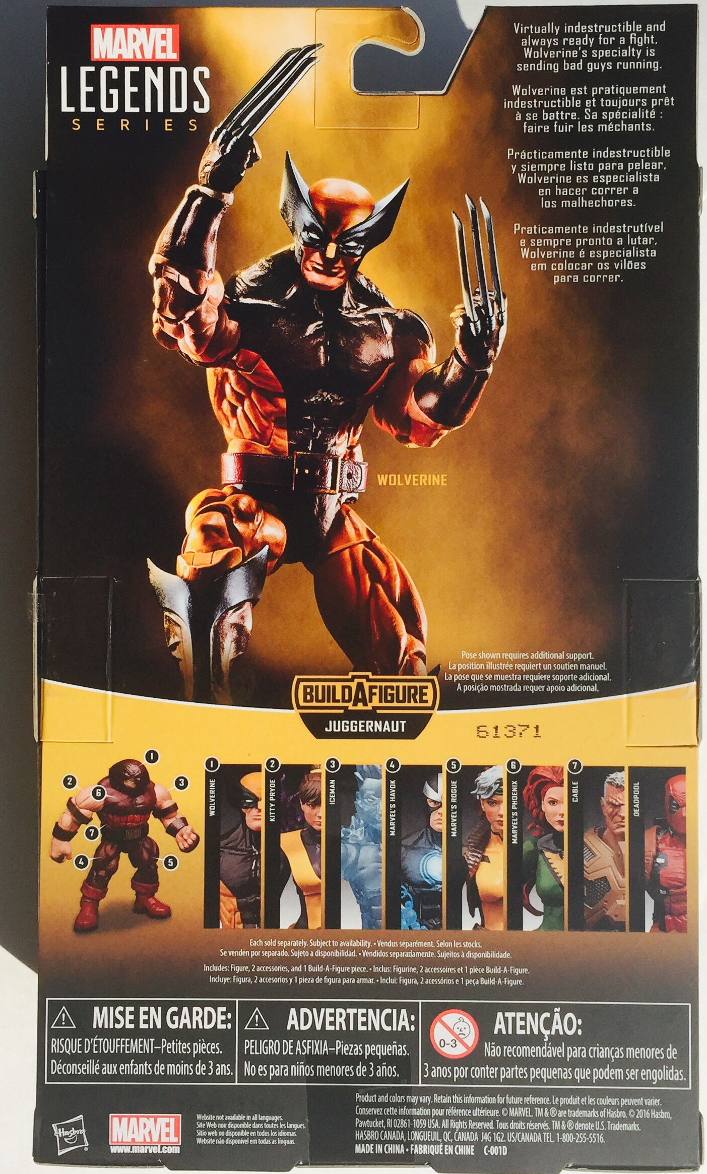 Wolverine - Hasbro Marvel (Marvel Legends) action figure collectible - Main Image 4