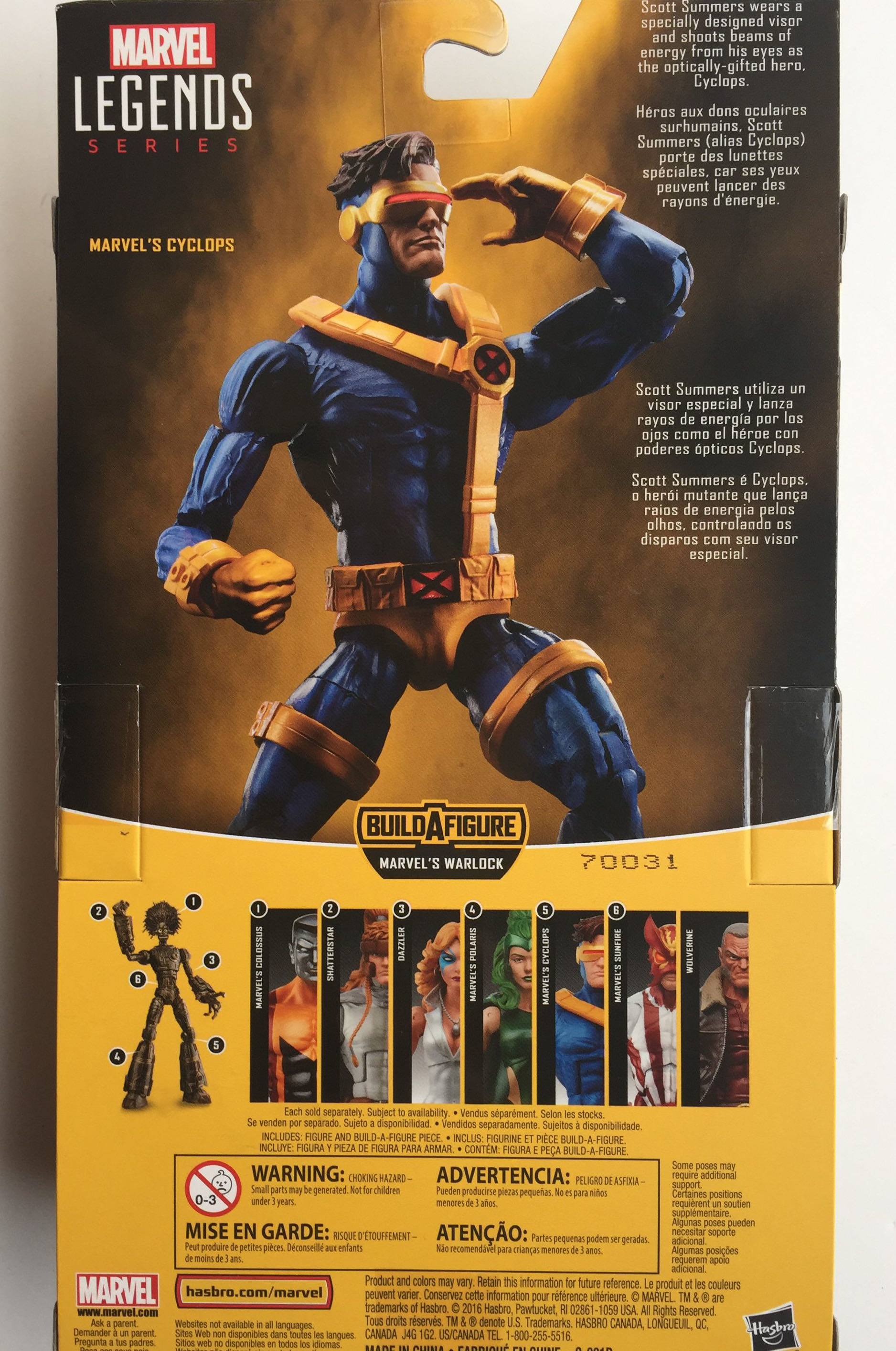 Cyclops - Hasbro (Marvel Legends) action figure collectible - Main Image 4
