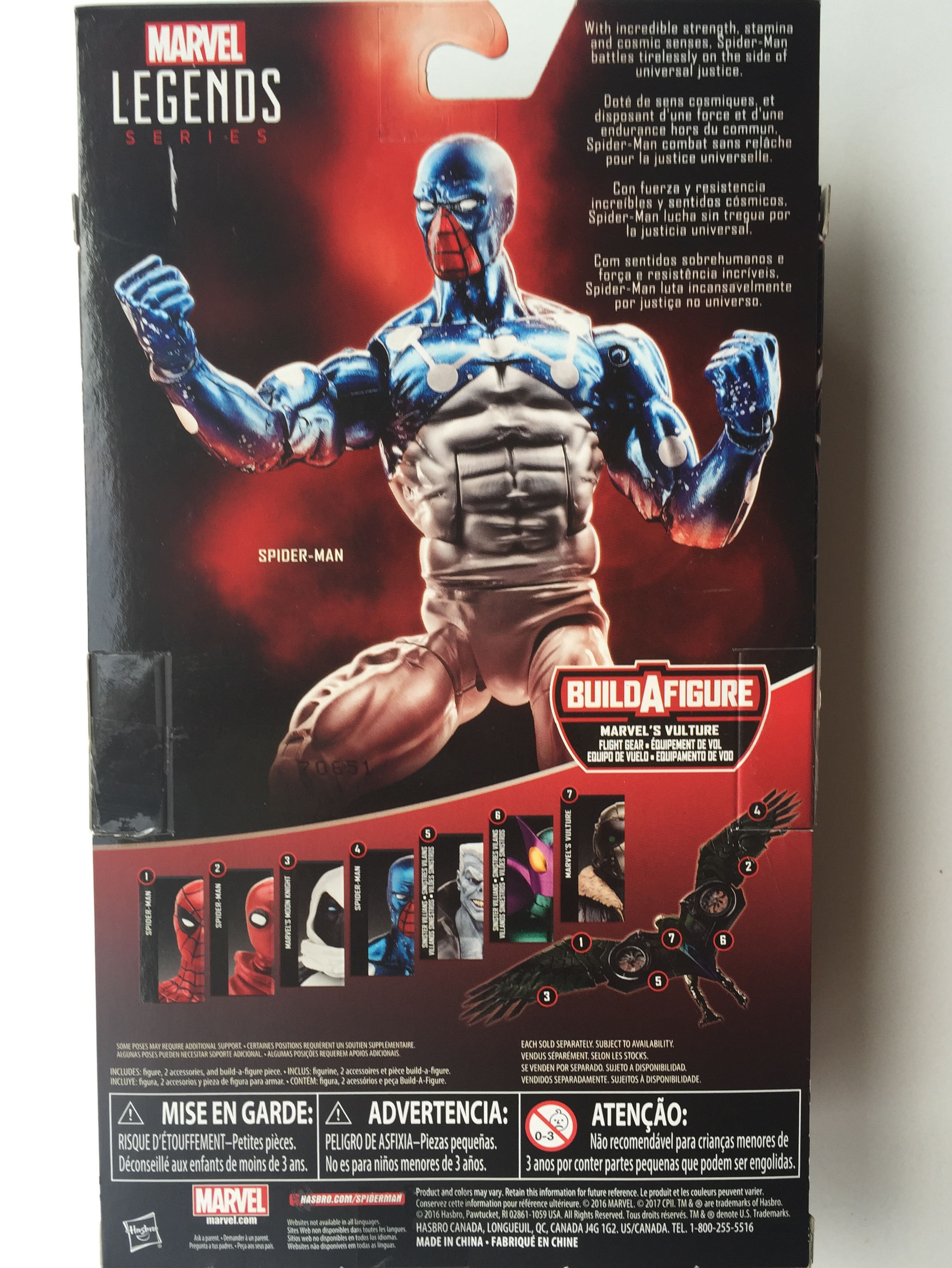 Cosmic Spider-Man - Hasbro Marvel (Marvel Legends) action figure collectible - Main Image 4