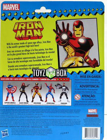 Iron Man - Hasbro Marvel (Marvel Retro 6 Inch Collection) action figure collectible - Main Image 4