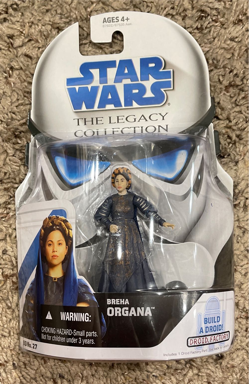 Breha Organa BD 27 - Hasbro (Star Wars: The Legacy Collection) action figure collectible [Barcode 653569342205] - Main Image 4