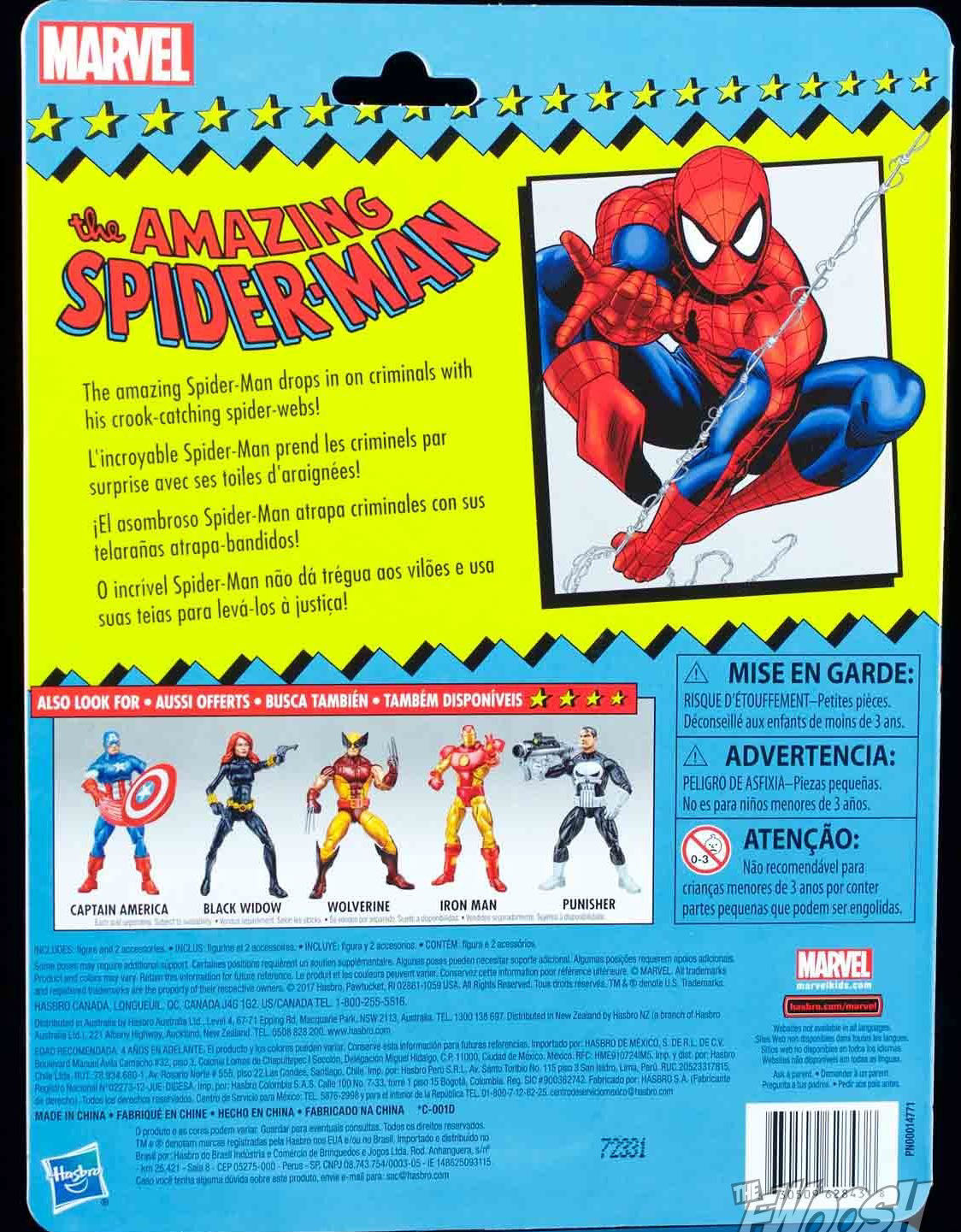 Spider-Man - Hasbro Marvel (Marvel Retro 6 Inch Collection) action figure collectible - Main Image 4