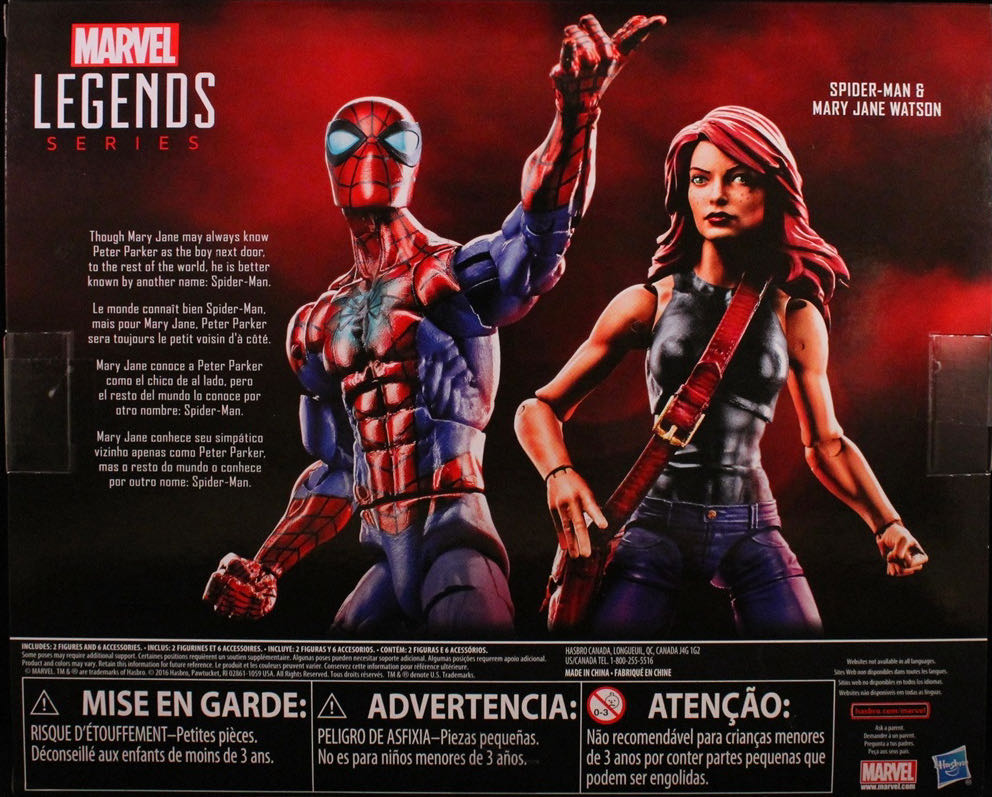 Spider-Man & Mary Jane Watson - Hasbro Marvel (Marvel Legends) action figure collectible - Main Image 4