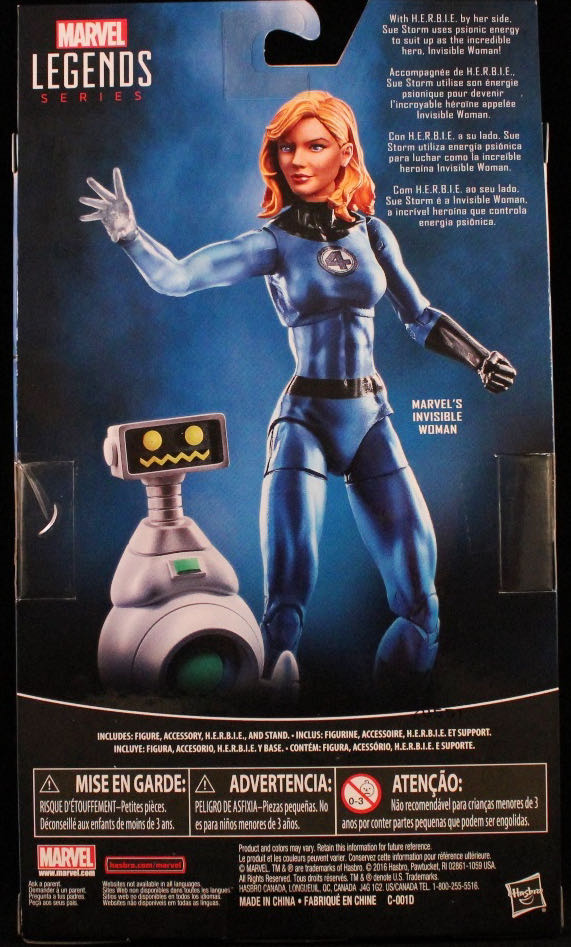 Invisible Woman - Marvel Legends Walgreens Exclusive - Hasbro (Marvel Legend Series) action figure collectible - Main Image 4