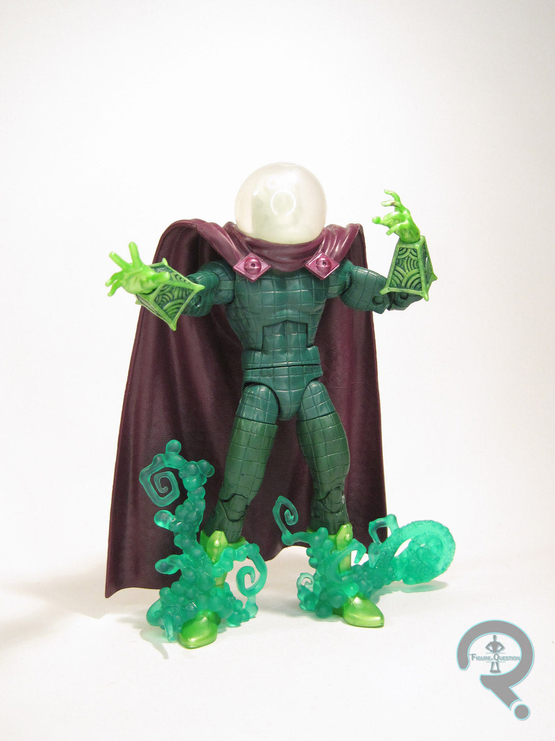 Marvel Legends Spider-Man Series MYSTERIO [White Head Variant] - Hasbro (Marvel Legends) action figure collectible - Main Image 3