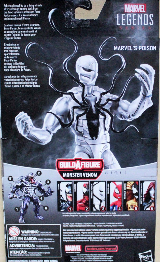 Poison - Hasbro Marvel (Marvel Legends) action figure collectible - Main Image 4