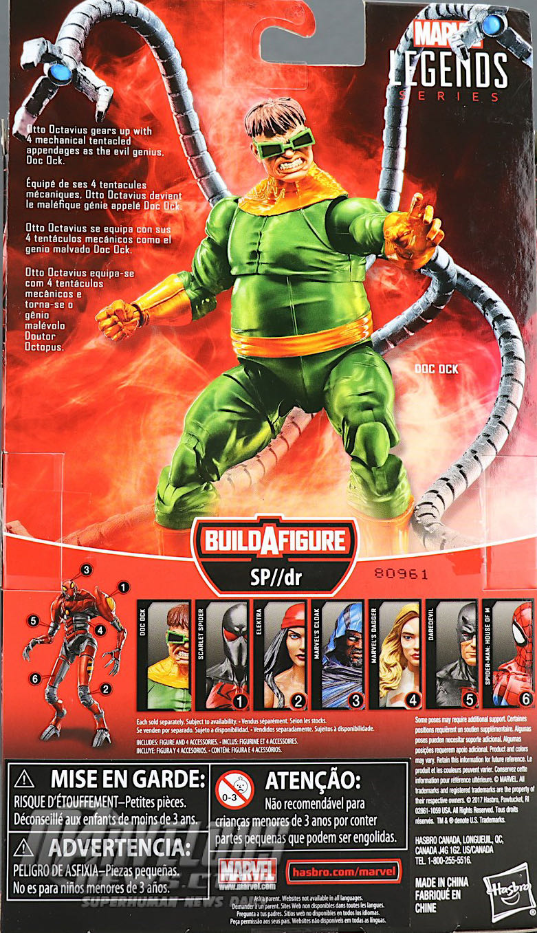Marvel Legends Doctor Octopus - Hasbro Marvel (Marvel Legends) action figure collectible - Main Image 4
