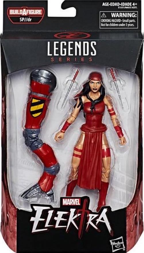 Elektra (loose) - Hasbro - Marvel Legends (Marvel Legends - SP//dr BAF) action figure collectible - Main Image 1