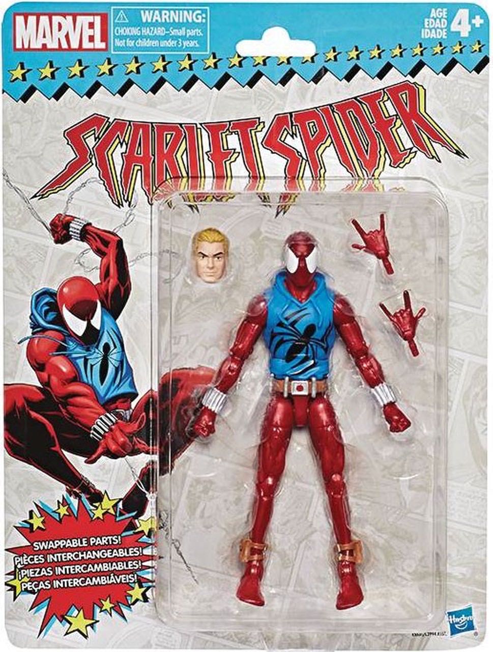Scarlet Spider - Hasbro Marvel (Marvel Retro 6 Inch Collection) action figure collectible - Main Image 1