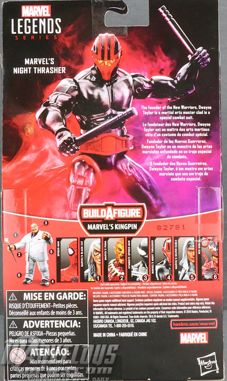 Kingpin 4 Night Thrasher - Hasbro Marvel (Marvel Legend Series) action figure collectible - Main Image 4