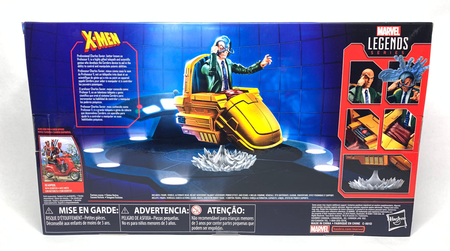 Marvel Legends Professor X (X-Men The Animated Series) - Hasbro Marvel Legends (Marvel Legends) action figure collectible - Main Image 4