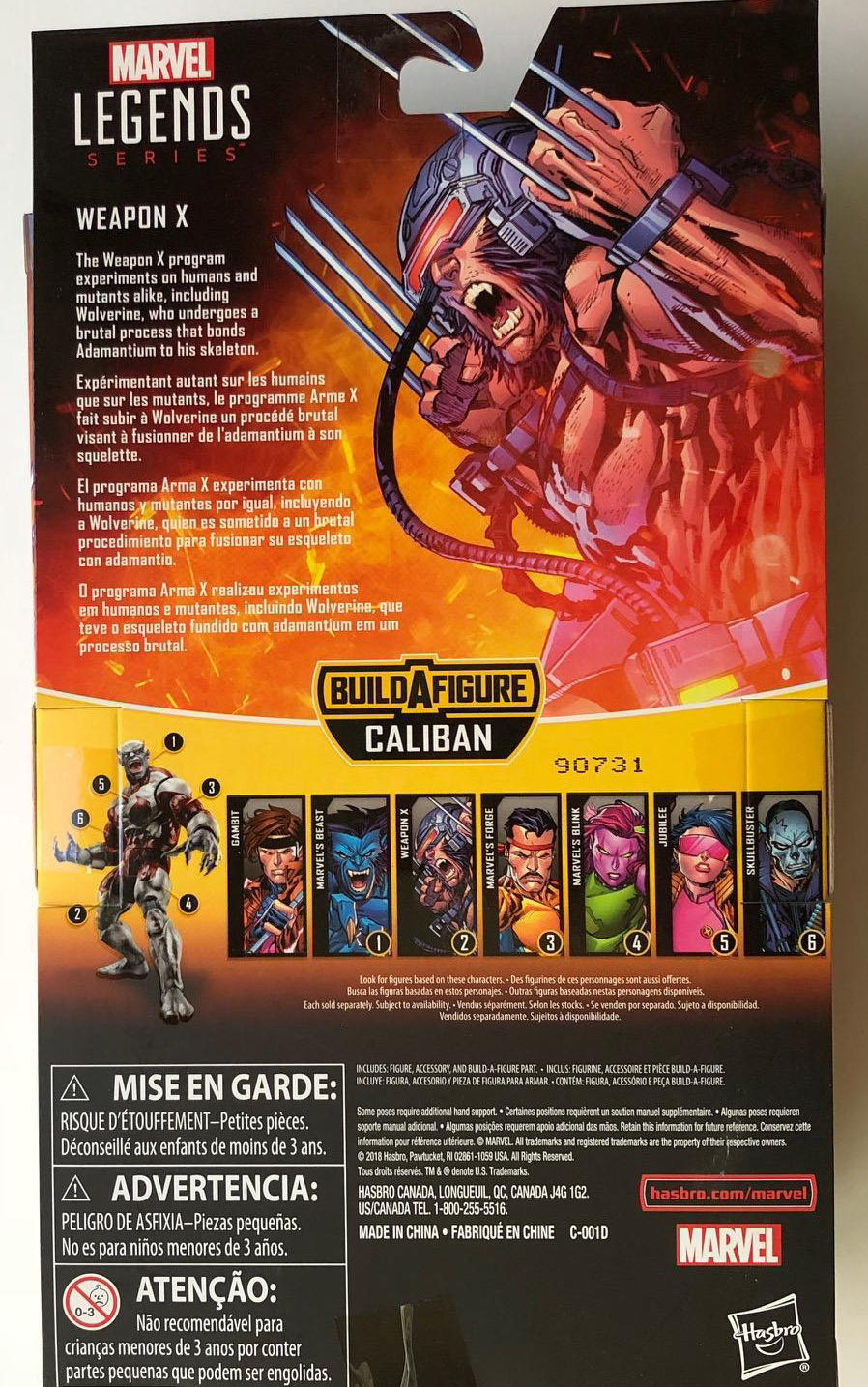 Weapon X - Hasbro (Marvel Comics) action figure collectible - Main Image 4