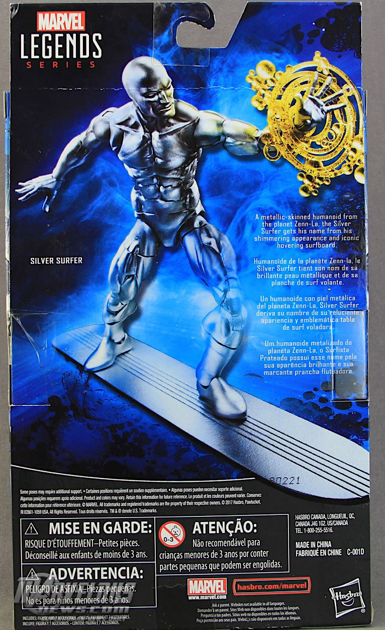 Silver Surfer (Walgreens Exclusive) - Hasbro (Fantastic Four) action figure collectible - Main Image 4