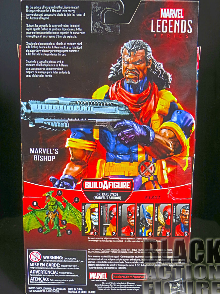 Bishop  - Hasbro Marvel (Marvel Legends) action figure collectible - Main Image 4