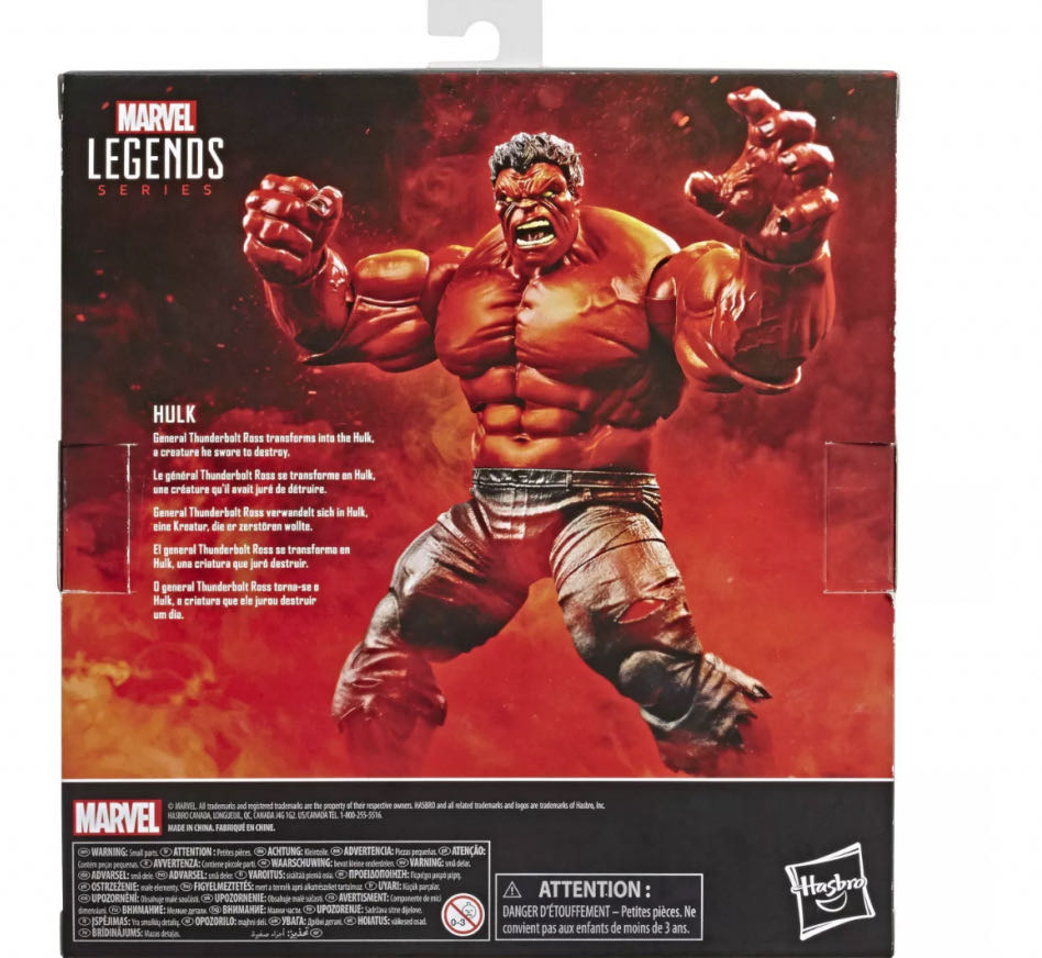 Red Hulk - Hasbro (Marvel Legends Deluxe Series Target Exclusive) action figure collectible - Main Image 4