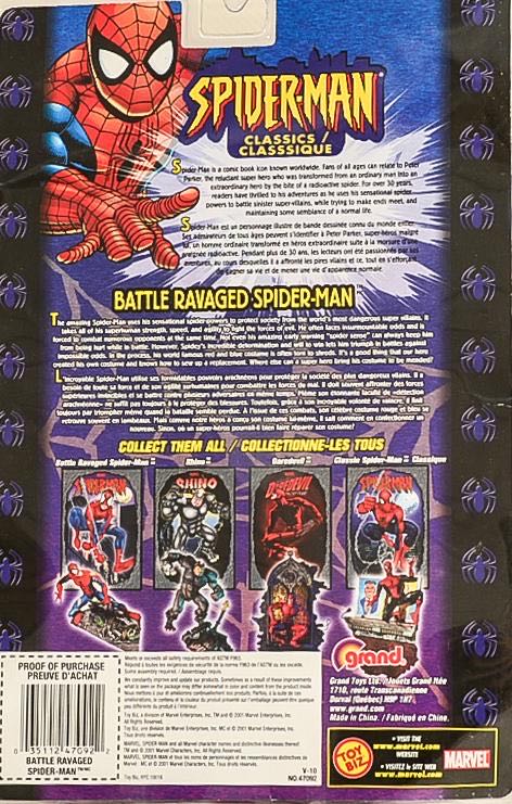 Spider-Man - Toy Biz Marvel (Spider-Man Classics) action figure collectible - Main Image 4