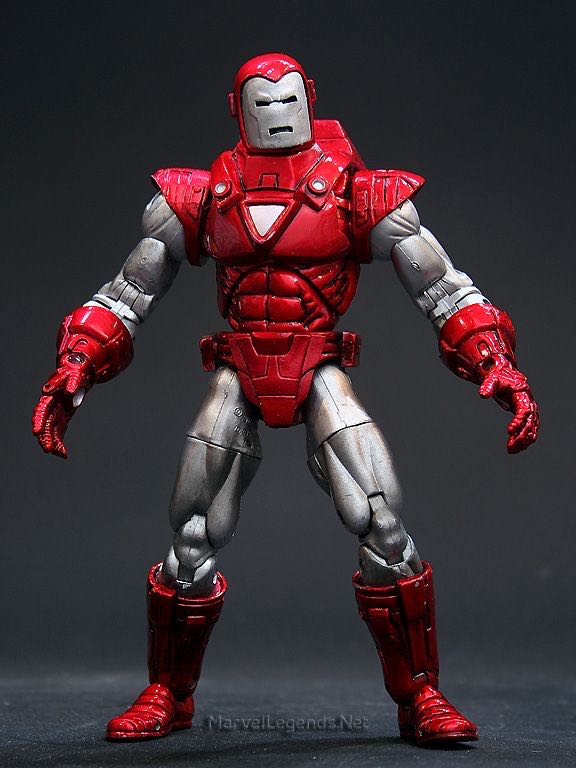 Iron Man (Silver Centurion) - Toy Biz Marvel (Marvel Legends) action figure collectible - Main Image 2