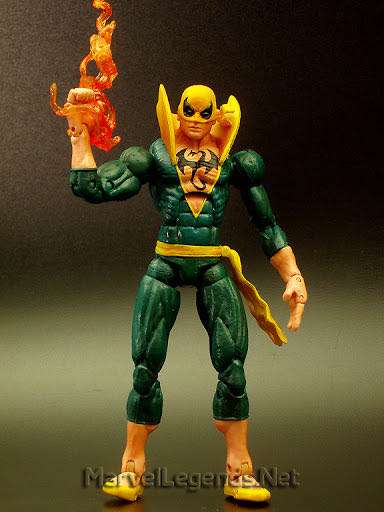 Marvel Legends Apocalypse BAF Wave Iron Fist - Toy Biz Marvel (Marvel Legends) action figure collectible - Main Image 2